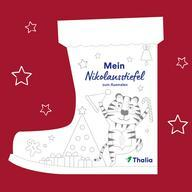 Thalia Nikolausstiefel: gratis Bastelvorlage abholen, bemalen + gratis befüllen lassen