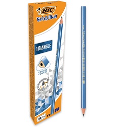 12er Pack BIC Evolution Triangle HB Dreikant Bleistifte für 2,99€ (Vergleich: 4,75€)