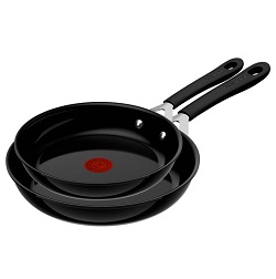 Jamie Oliver by Tefal Home Cook Pfannenset (24 und 28cm) für 45,90€ (Vergleich: 74,99€)