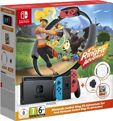 Nintendo Switch Ring Fit Adventure Bundle für 278,10€ (Vergleich: 314,95€)