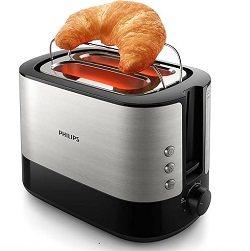 Toaster Philips Viva Collection (HD2637/90) für 27,99€ (Vergleich: 43,70€)