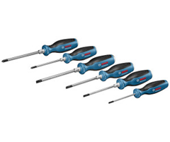 Bosch Professional Schraubendreher Set 6 tlg. (Kreuz- und Schlitzschraubenzieher) für 24,34€ (Vergleich: 28,17€)