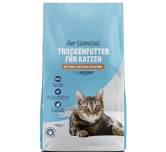 10kg by Amazon Trockenfutter für Katzen, Mit Huhn, Truthahn (oder Lachs) und Gemüse für 11,24€