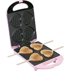 Bestron Waffeleisen für Herzwaffeln am Stiel für 17,09€ (Vergleich: 23,99€)