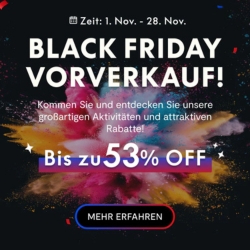 FlexiSpot: „Black Friday“ Vorverkauf mit satten Rabatten auf viele Artikel