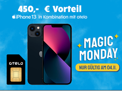 [nur heute] Apple iPhone 13 128GB für 49€ mit 30GB 5G Daten, SMS und Sprachflat im Vodafone Netz (otelo) für 19,99€/Monat