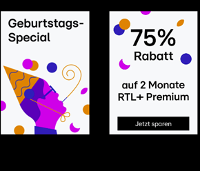 [nur 2 Tage] RTL+ Premium mit 75% Rabatt für 2 Monate (= 4,99€ statt 17,98€) für Neukunden
