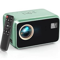 YOOYAA 4K Mini-Beamer mit Trapezkorrektur und Bluetooth für 68,99€