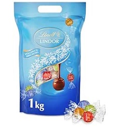 1kg Lindt Schokolade Lindor Kugeln Vollmilch Mischung für 20,80€ (Vergleich: 29,89€)