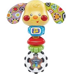 VTech Baby Wauwau-Rassel mit lustigen Sätzen, Musik und Licht für 8,99€ (Vergleich: 12,49€)