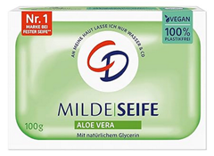 CD MILDE SEIFE ALOE VERA 100G vegan & ohne Mikroplastik für 69 Cent