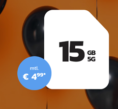 [nur 2 Tage] Simyo: 15GB 5G Daten (bis 50Mbit/s) mit SMS und Sprachflat im o2 Netz für 4,99€/Monat + keine einmaligen Kosten