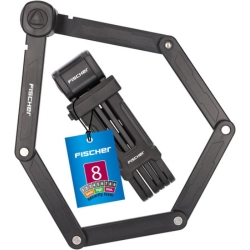 FISCHER Faltschloss Lvl 8 inkl. Halterung und 2 Sicherheitsschlüssel für 16,99€ (Vergleich: 25,68€)