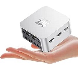 ACEMAGICIAN T8PLUS Mini-PC (Intel Alder Lake N95, 8GB LPDDR5, 256GB M.2 SSD) für 134,10€
