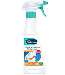 Dr. Beckmann Fleckenspray Deo & Schweiß | Spezialfleckentferner gegen Deo- und Schweißflecken | 250 ml für 1,79€
