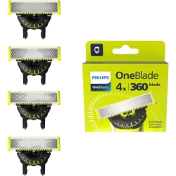 4er-Pack Philips OneBlade 360 Original-Ersatzklingen für alle OneBlade und OneBlade Pro Modelle QP440/50 für 28,99€ (Vergleich: 36,92€)