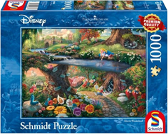 Schmidt Spiele 59636 Thomas Kinkade, Disney, Alice im Wunderland, 1000 Teile Puzzle für 5€ (VG: 12,69€)