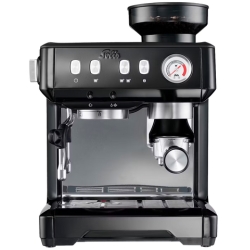 Solis Siebträgermaschine Grind & Infuse Compact (einstellbares integriertes Mahlwerk, mit Milchaufschäumer & Wasserfilter) für 337,95€ (Vergleich: 725,98€)