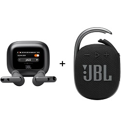 Wireless Earbud-Kopfhörer JBL Live Beam 3 und JBL Clip 4 Bluetooth-Lautsprecher für 179,95€ (Vergleich: 204,79€)