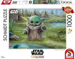 Schmidt Spiele 59955 Thomas Kinkade, Lucas Film, The Mandalorian, Childs Play, 1.000 Teile Puzzle für 7,90€ (VG: 11,59€)