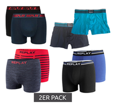 10 x Replay Boxershorts für 30€ inklusive Versand