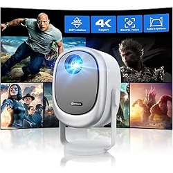 EXTRAVIS 4K Mini-Beamer mit 500 ANSI und Bluetooth für 89,99€