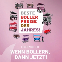 Fuxtec: alle Bollerwagen zu den besten Preisen des Jahres
