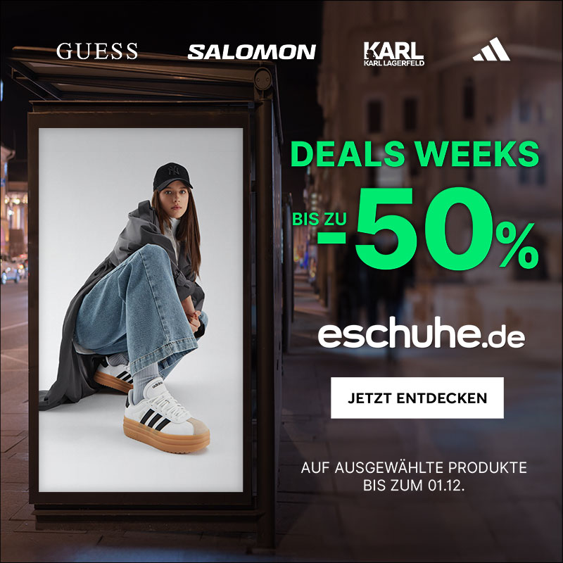 eSchuhe: bis zu 50% Rabatt auf über 55.000 ausgewählten Artikeln