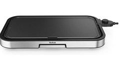Tefal CB631D Giant Plancha Grill 12 Personen, XXL-Grillfläche, Antihaftbeschichtung, regelbarer Thermostat, ölfrei, gesundes Kochen, leicht zu reinigen, 2300 W für 69€