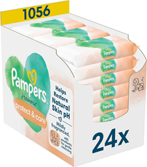 Pampers Harmonie Protect & Care Feuchttücher 24 Packungen mit jeweils 44 Feuchttüchern für 25,82€ (VG: 41,70€)