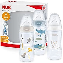 3er Pack NUK First Choice+ Babyflaschen für 13,79€ (Vergleich: 22,94€)