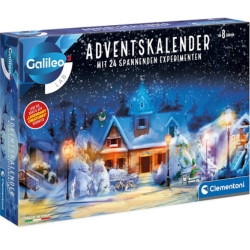 Clementoni Galileo Adventskalender 2024 (59404) mit kleinen Experimenten für Kinder für 11,99€ (Vergleich: 17,28€)