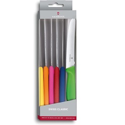 6-teiliges Victorinox Swiss Classic Brotzeitmesser mit Wellenschliff für 23,65€ (Vergleich: 28,60€)