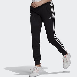 Damen Trainings-Hose Adidas Essentials French Terry im Doppelpack für 36€ (Vergleich: 49,80€)