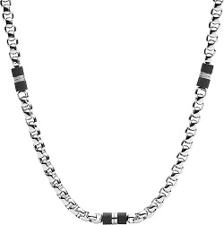 Herren Edelstahl Halskette Fossil JF03314040 für 33,24€ (Vergleich: 45,39€)