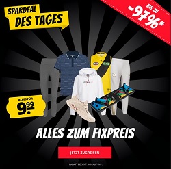 SportSpar: Fixpreis Sale mit verschiedenen Artikeln für je 9,99€ (eventuell zuzüglich 4,95€ Versand)