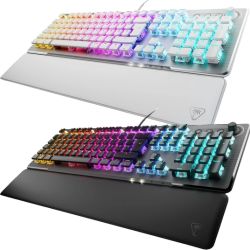 TURTLE BEACH Vulcan II, Gaming-Tastatur, kabelgebunden, Schwarz oder Weiß für je 77€ (Vergleich: 127,23€)