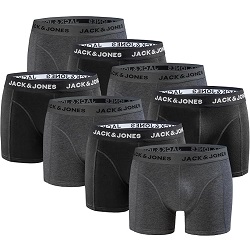 Jack & Jones Herren Boxershorts im 8er Pack für 27,99€ (Vergleich: 39,99€)