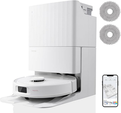roborock Qrevo Pro Set Saugroboter mit Wischfunktion&Hebarem Wischmopp, 7000Pa, FlexiArm Design™ Kantenreinigung, 60 °C Heißwasser-Moppwäsche, zusätzlich 2 Wischmops für 619,99€
