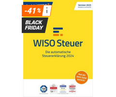 WISO Steuer 2025 (für Steuerjahr 2024) | Für Windows, Mac, Smartphones und Tablets für 23,99€