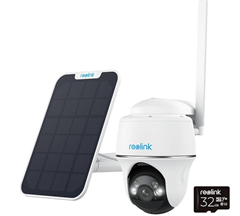 Reolink 3G/4G LTE Überwachungskamera mit SIM-Kartenslot, 5MP 355°/140° PTZ Solar Kamera Outdoor, Farbnachtsicht, Personen/Tiererkennung für 159,98€