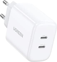 UGREEN USB C Ladegerät 40W 2-Port USB-C Netzteil (2 x 20W) für 17,99€