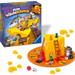 Max Mäuseschreck von Ravensburger, Würfelspiel für 2 bis 4 Spieler für 15,99€ (Vergleich: 21,89€)