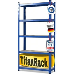 Karat Schwerlastregal Blau Maximale Traglast 875 kg, 150 x 75 x 30 cm für 17,39€ (Vergleich: 29,89€)