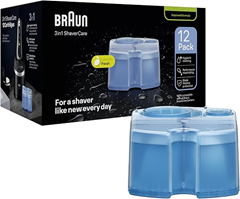 12er Pack Braun 3-in-1 ShaverCare Reinigungskartuschen für Reinigungsstationen für 43,69€