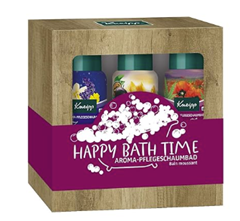 Kneipp Happy Bath Time Schaumbad Geschenkpackung, 3 x 100ml für 3,83€