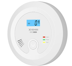 X-Sense CO Melder mit Austauschbarer Batterie und LCD Display inkl. CO-Konzentration für 17,93€