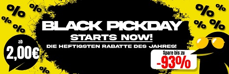 PickSport: Black Pickday mit bis zu 93% Rabatt auf die UVP