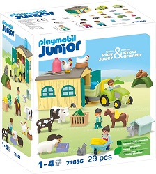 Playmobil Junior Bauernhof-Abenteuer (71656) für 24,99€ (Vergleich: 44,99€)