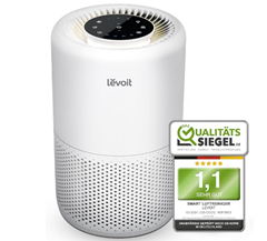 LEVOIT Luftreiniger HEPA Filter für Allergiker, Luftfilter gegen Schimmel Staub Pollen Gerüche, CADR 170m³/h bis zu 35? für 76,49€